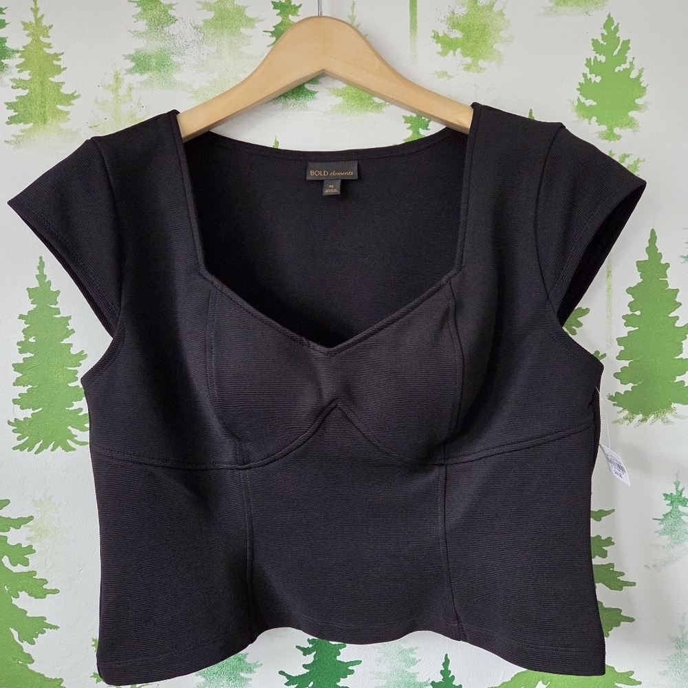 Bold Elements Women's Black Top